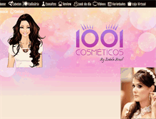 Tablet Screenshot of 1001cosmeticos.com